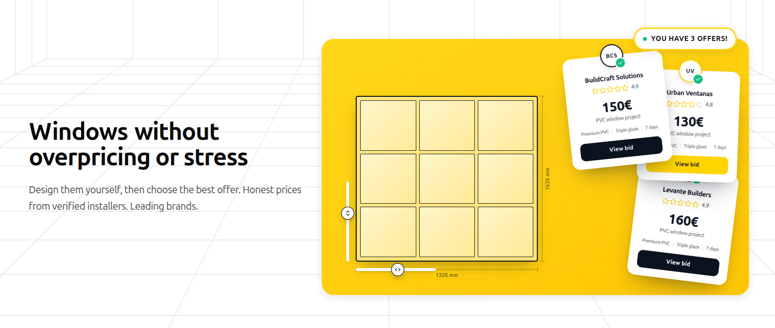 Estimia: Honest Window Prices for All of Spain
